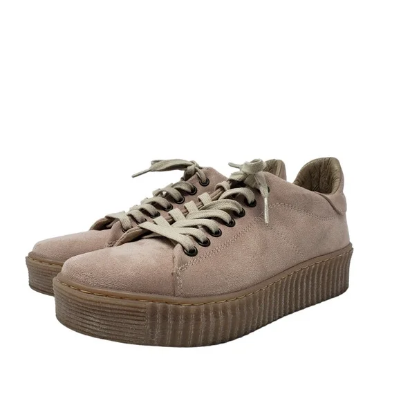 Steve Madden Crisp Pink Platform Sneaker - Picture 2 of 9